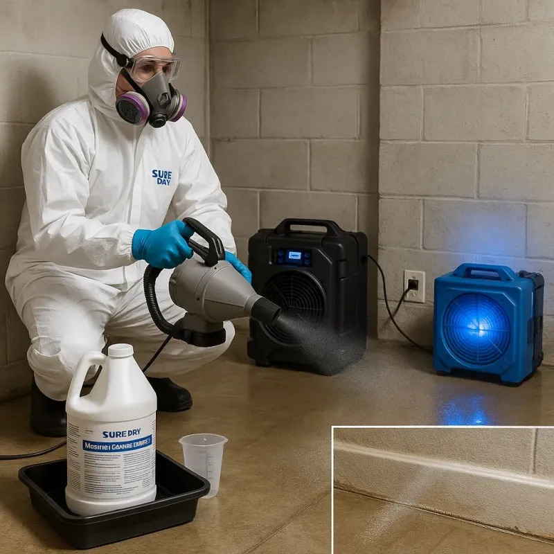 Sanitization and Odor Removal process in Purdy, WA
