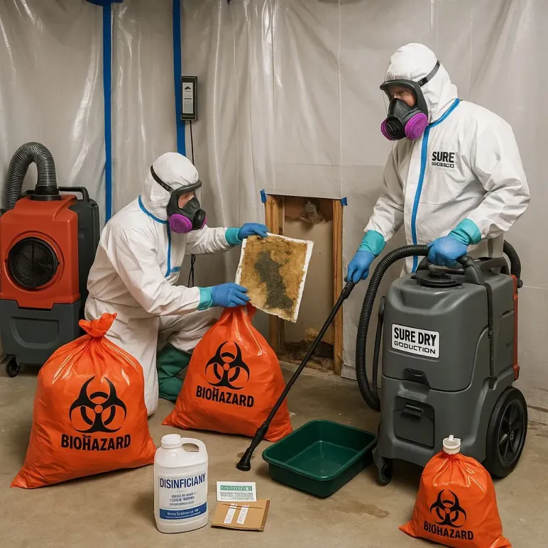 Contaminated Water Handling Protocols process in Purdy, WA