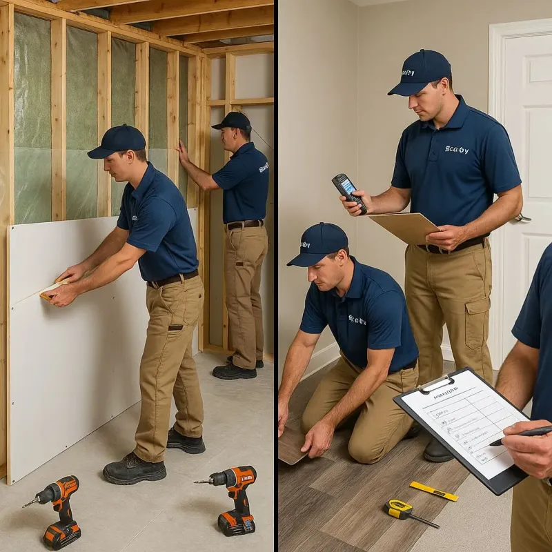 Repairs and Reconstruction process in Purdy, WA
